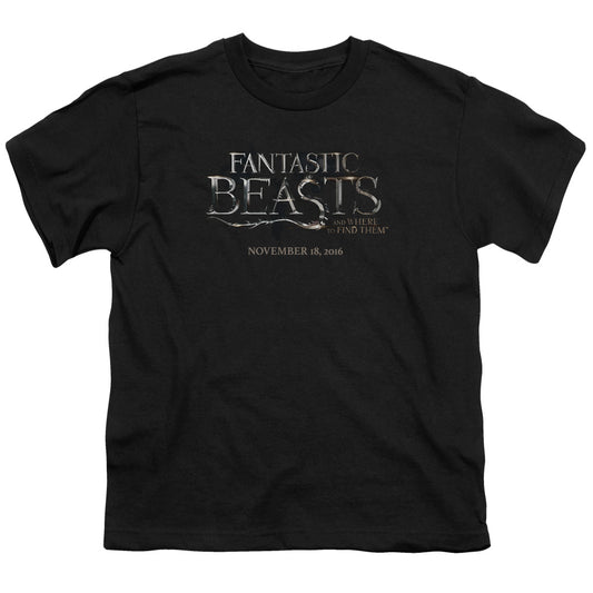 Fantastic Beasts - Logo Short Sleeve Youth 18/1 - Forces Of Mankind