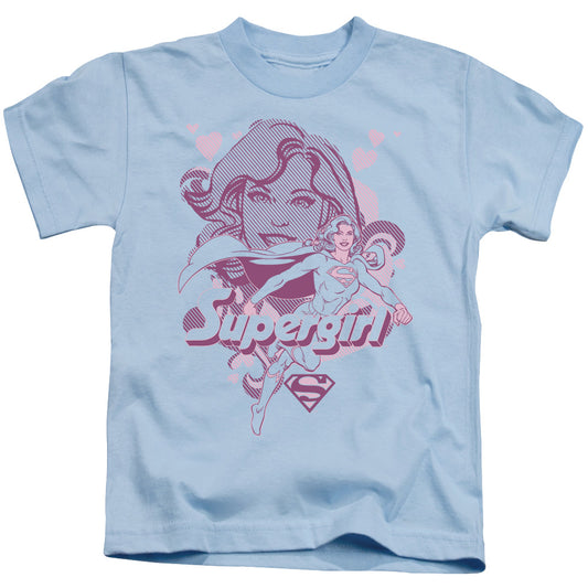 Supergirl™ - Kids T-Shirt (Ages 4-7) - DC Comics™ - Officially Licensed - Short Sleeve Juvenile Kids T Shirt - Size 4 5 6 7