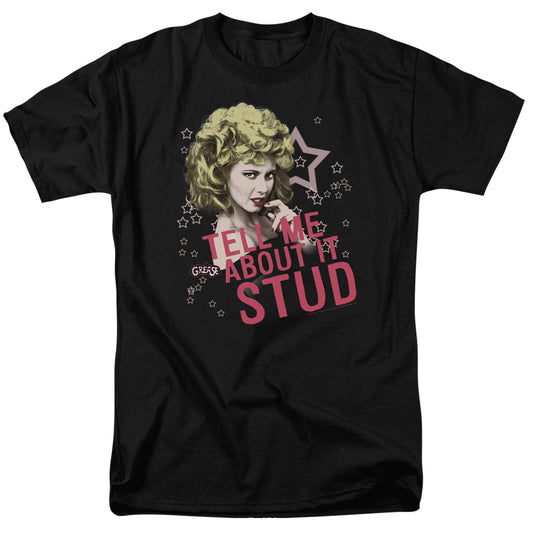 Grease™ Movie Shirt - Officially Licensed - Adult Unisex Short Sleeve T-Shirt - Tell Me About It Stud