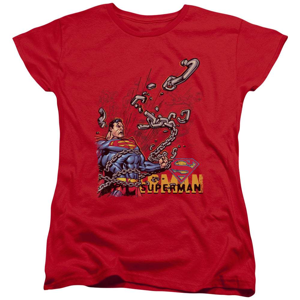 Superman - Breaking Chains Short Sleeve Women's Tee