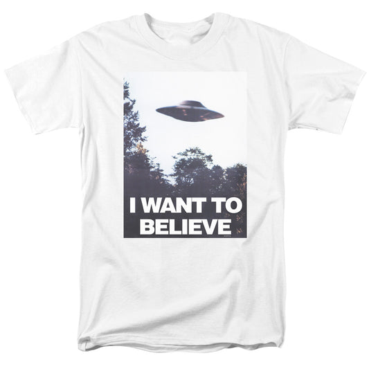 The X-Files™ Shirt - Officially Licensed - Adult Unisex Short Sleeve T-Shirt - Believe Poster