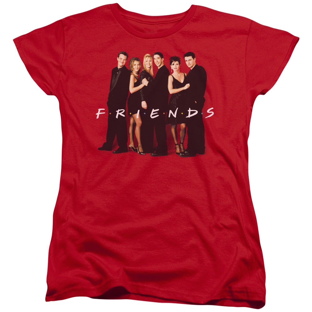 Friends - Cast In Black Short Sleeve Women's Tee