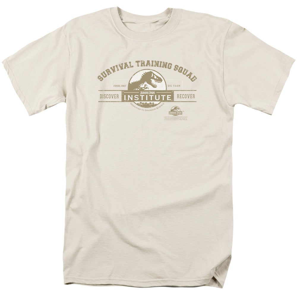 Jurassic Park™ Shirt Vintage - Officially Licensed - Survival Training Squad - Adult Unisex Short Sleeve T-Shirt