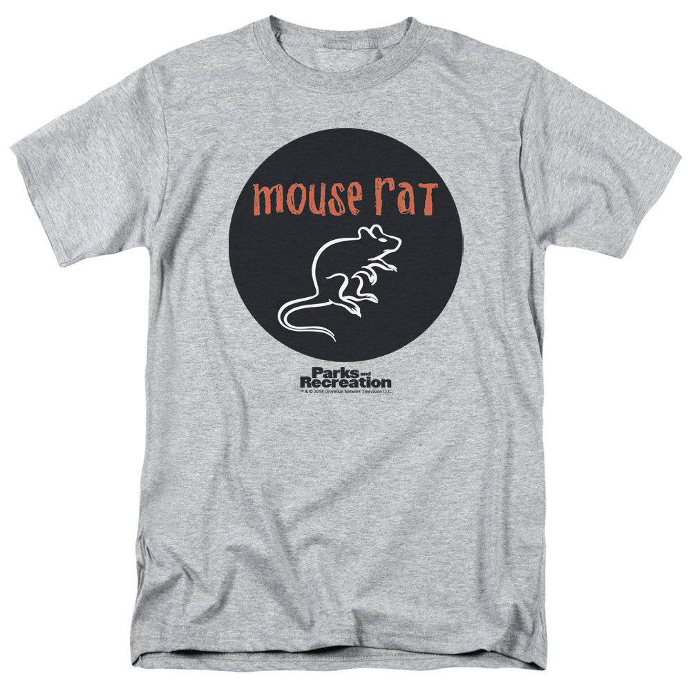 Parks And Recreation™ Shirt Officially Licensed - Parks And Rec - Parks N Rec - Mouse Rat Circle - Adult Unisex Short Sleeve T-Shirt