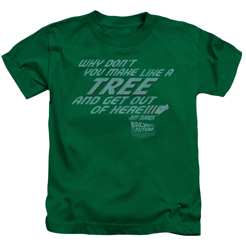 Back To The Future - Make Like A Tree Short Sleeve Juvenile 18/1 - Forces Of Mankind