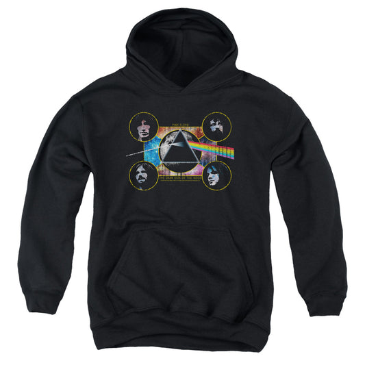 Pink Floyd™ Youth Kids Hoodie (Ages 7+) - Officially Licensed - Dark Side Heads - Youth Pull Over Hoodie
