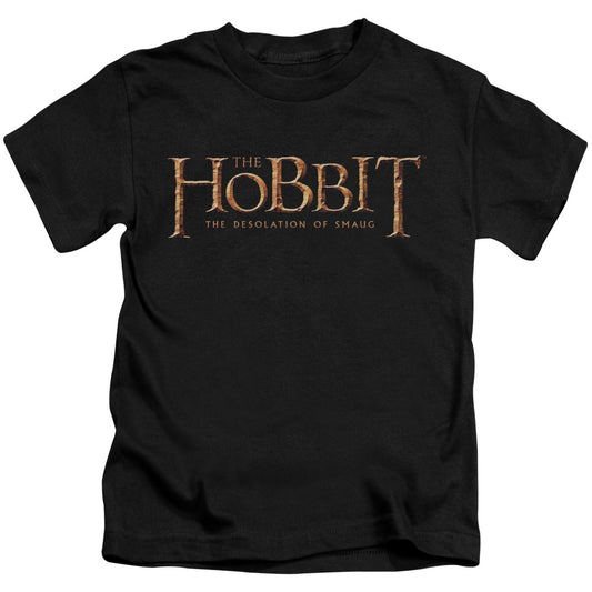 The Hobbit™ - Juvenile Kids T-Shirt (Ages 4-7) - Short Sleeve Juvenile T Shirt - Logo - Officially Licensed - Size 4 5 6 7