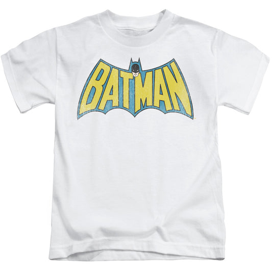Batman™ - Kids T-Shirt (Ages 4-7) - Classic Batman Logo - DC Comics Vintage - Officially Licensed - Juvenile Kids T Shirt - Size 4 5 6 7