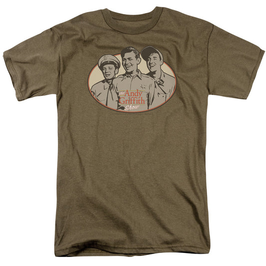 Andy Griffith Show™ TV Show Shirt - 3 Funny Guys - Adult Unisex Short Sleeve T-Shirt - Officially licensed