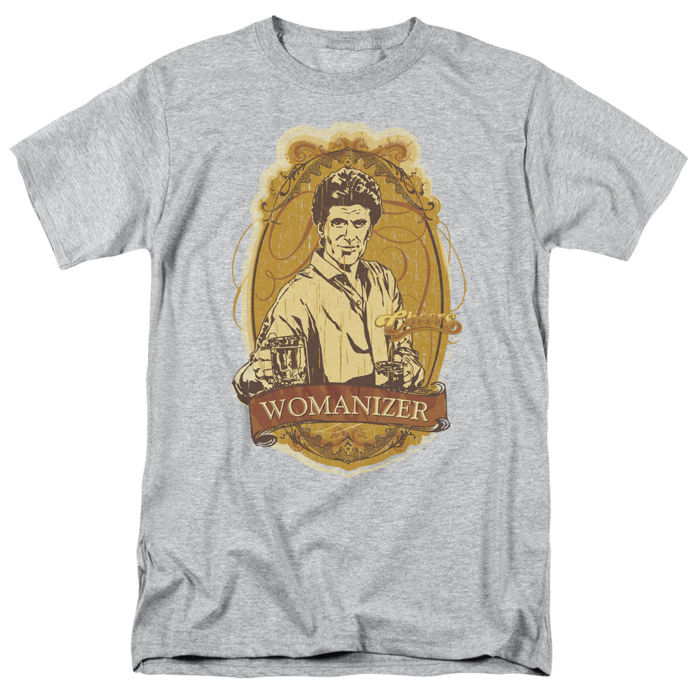 Cheers™ TV Show Shirt - Officially Licensed - Womanizer - Adult Unisex Short Sleeve T-Shirt
