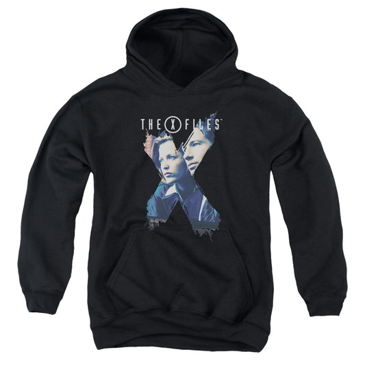 The X-Files™ - Youth Kid's Hoodie (Ages 7+) - Pull Over Youth Hoodie - X Agents - Officially Licensed