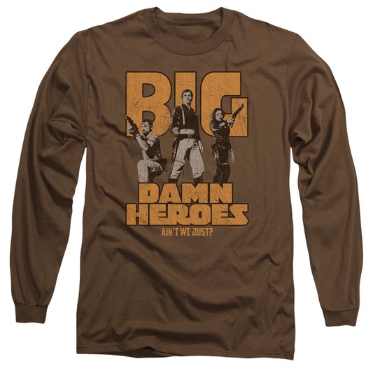 Firefly - Big Damn Heroes Long Sleeve Adult 18/1 - Forces Of Mankind