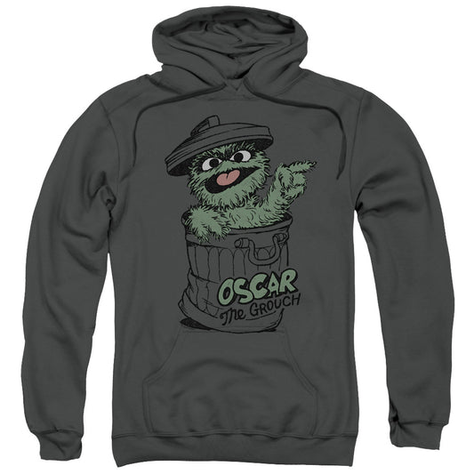 Sesame Street™ Adult Hoodie - Officially Licensed - Early Grouch - Adult Pull Over Hoodie