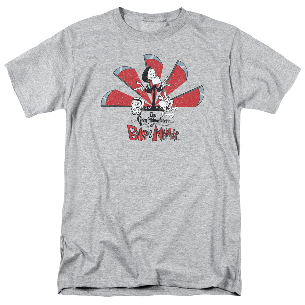 Grim Adventures Of Billy And Mandy™ Shirt - Officially Licensed - Adult Unisex Short Sleeve T-Shirt - Grim Adventures