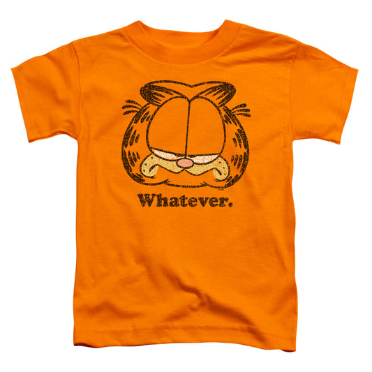 Garfield™ - Toddler Kids T-Shirt (Ages 2-4) - Short Sleeve Toddler Tee - Whatever - Officially Licensed - 2T 3T 4T