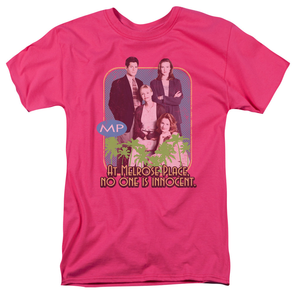 Melrose Place™ TV Show Shirt - No One Is Innocent - Officially Licensed - Adult Unisex Short Sleeve T-Shirt