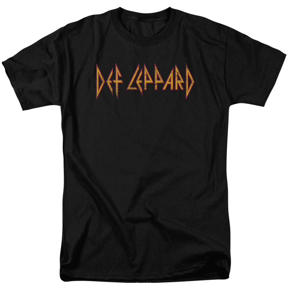 Def Leppard™ Rock Band Shirt - Officially Licensed - Adult Unisex Short Sleeve T-Shirt - Horizontal Logo
