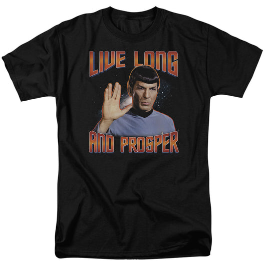 Star Trek: The Original Series™ Tv Show Shirt - Officially Licensed - Live Long And Prosper - Adult Unisex Short Sleeve T-Shirt