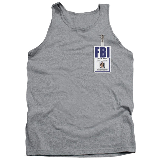 The X-Files™ - Adult Unisex Tank Top - Scully Badge - Officially Licensed