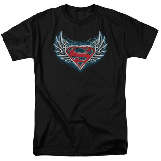 Superman™ Shirt - Officially Licensed - DC Comics - Steel Wings Logo - Adult Unisex Short Sleeve T-Shirt
