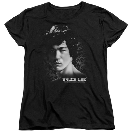 Bruce Lee - Women's Tee - Short Sleeve Women's T-Shirt Tee - Loose Fit - In Your Face - Officially Licensed