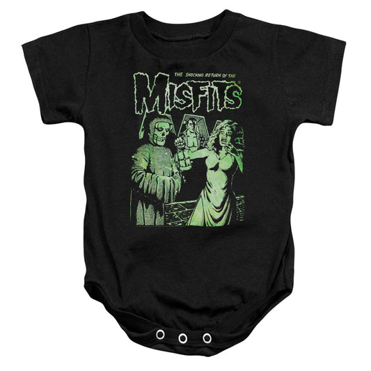 Misfits - The Return - Infant Snapsuit - Baby Onesie - Baby Shower Gift - Rock Baby - Punk Baby - Bodysuit - Officially Licensed