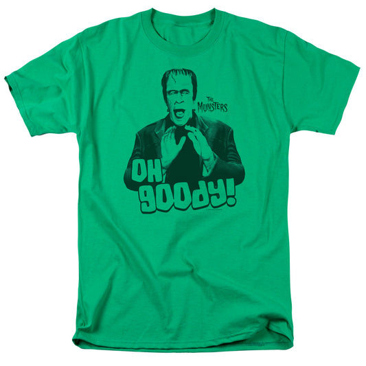 The Munsters™ Shirt - Oh Goody - Frankenstein Shirt - Adult Unisex Short Sleeve T-Shirt - Officially Licensed