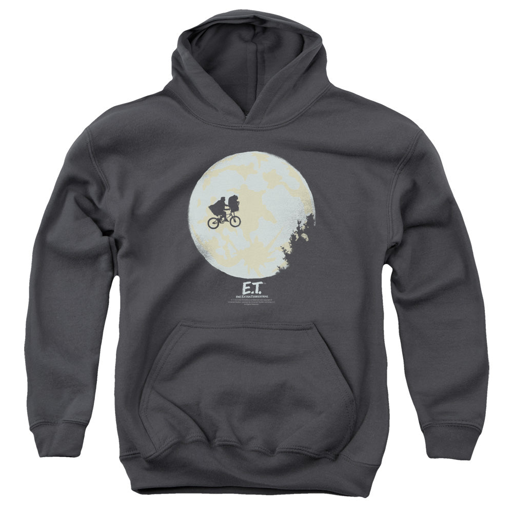 E.T.™ Youth Kids Hoodie (Ages 7+) - In The Moon - Officially Licensed - Youth Pull Over Hoodie