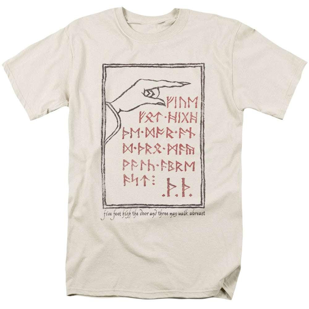 The Hobbit™ Shirt - Officially Licensed - Back Door - Adult Unisex Short Sleeve T-Shirt