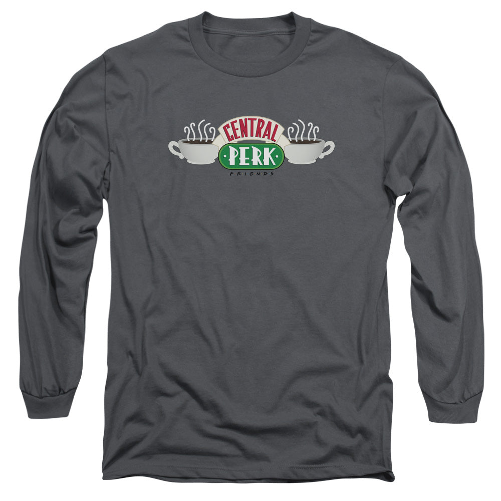 Friends - Central Perk Logo Long Sleeve Adult 18/1 - Forces Of Mankind