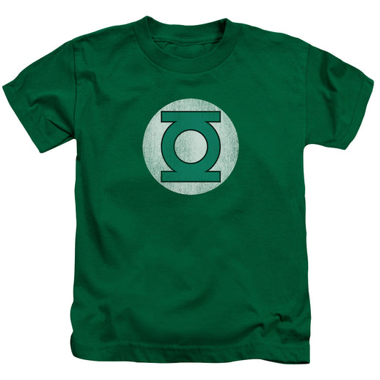 Green Lantern™ - Kids T-Shirt (Ages 4-7) - Logo Distressed - DC Comics Vintage - Officially Licensed - Size 4 5 6 7