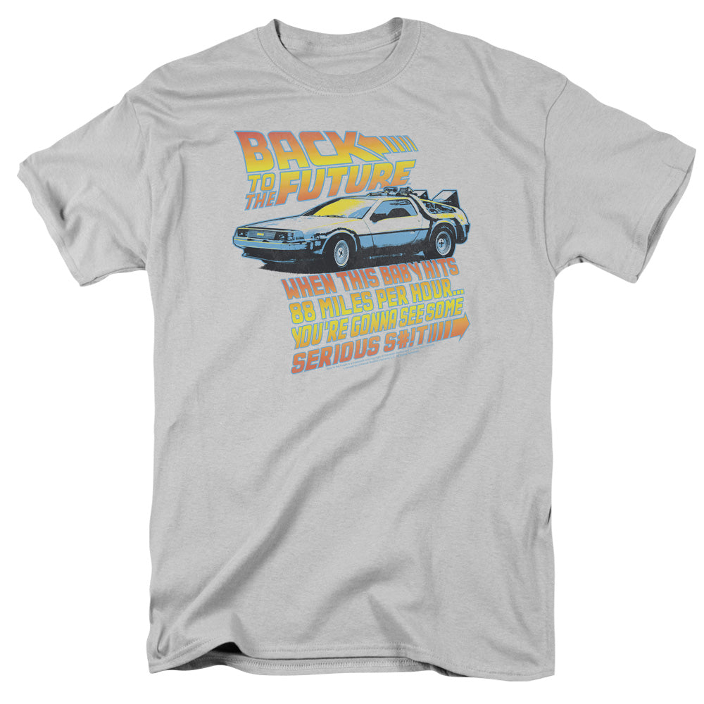 Back To The Future™ Shirt - Officially Licensed - 88 Mph - Adult Unisex Short Sleeve T-Shirt