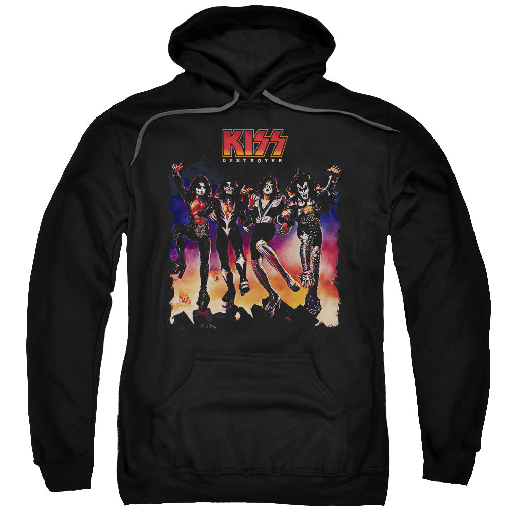 KISS™ Hoodie - Officially Licensed - Destroyer Cover - Adult Unisex Pull Over Hoodie