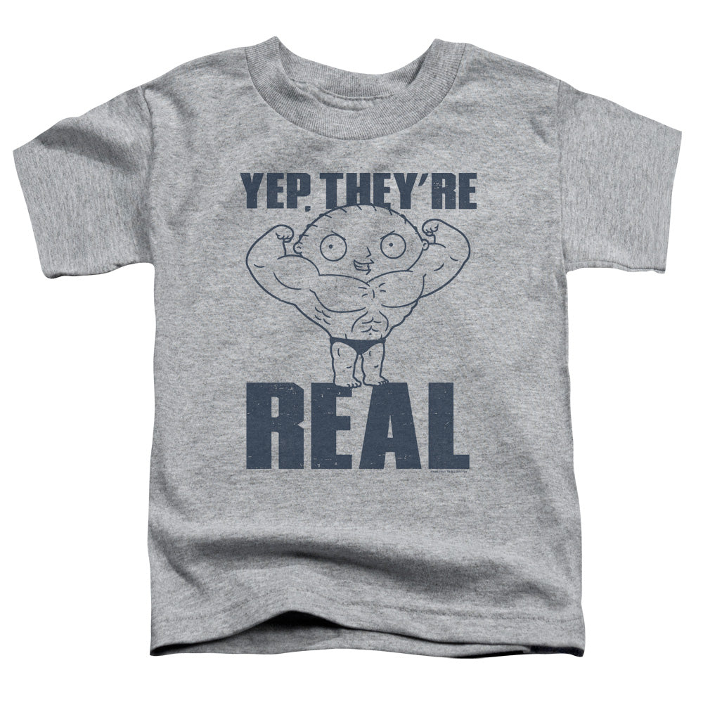 Family Guy™ - Toddler Kids T-Shirt (Ages 2-4) - Short Sleeve Toddler Tee - Real Build - Officially Licensed - 2T 3T 4T
