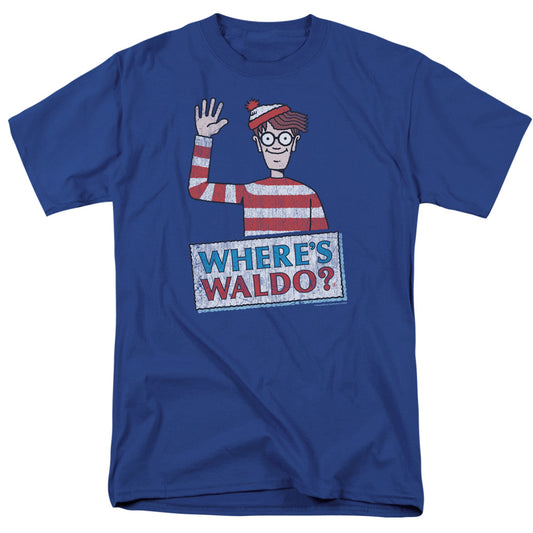 Where's Waldo™ Shirt - Officially Licensed - Waldo Wave - Adult Unisex Short Sleeve T-Shirt