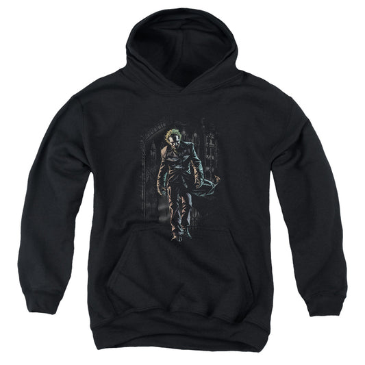 Joker™ Kids Hoodie - Batman™ Kids Hoodie - Youth Pull Over Hoodie (Ages 7+) - Joker Leaves Arkham - Officially Licensed