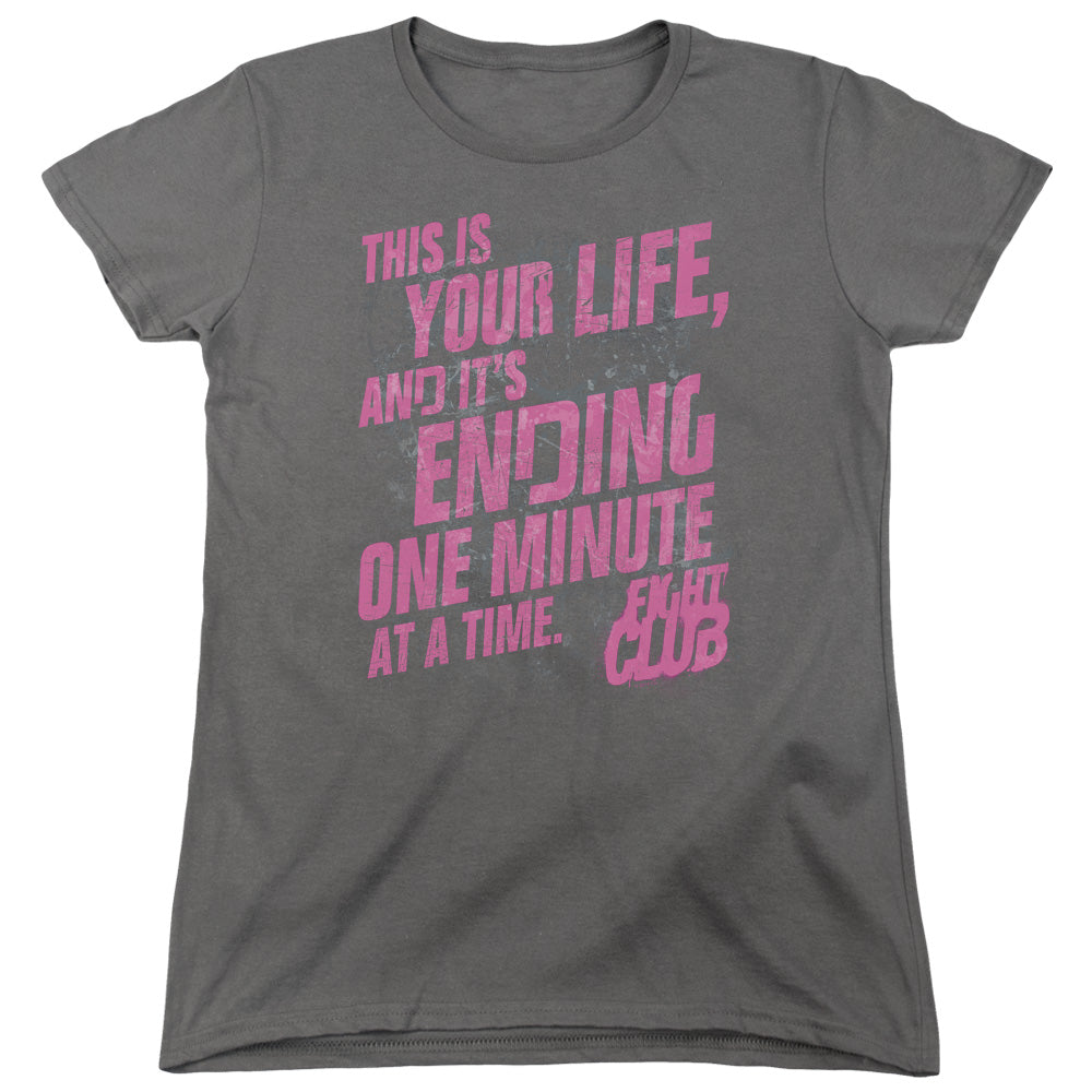 Fight Club™ Women Shirt - Officially Licensed - Life Ending Short Sleeve Women's Tee