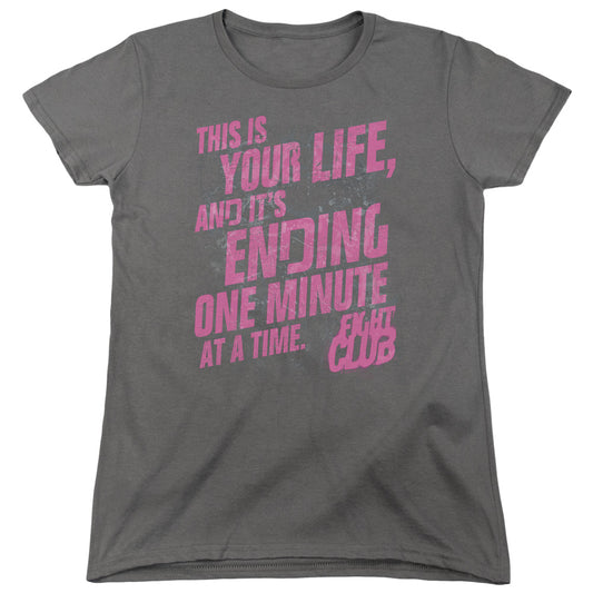 Fight Club™ Women Shirt - Officially Licensed - Life Ending Short Sleeve Women's Tee