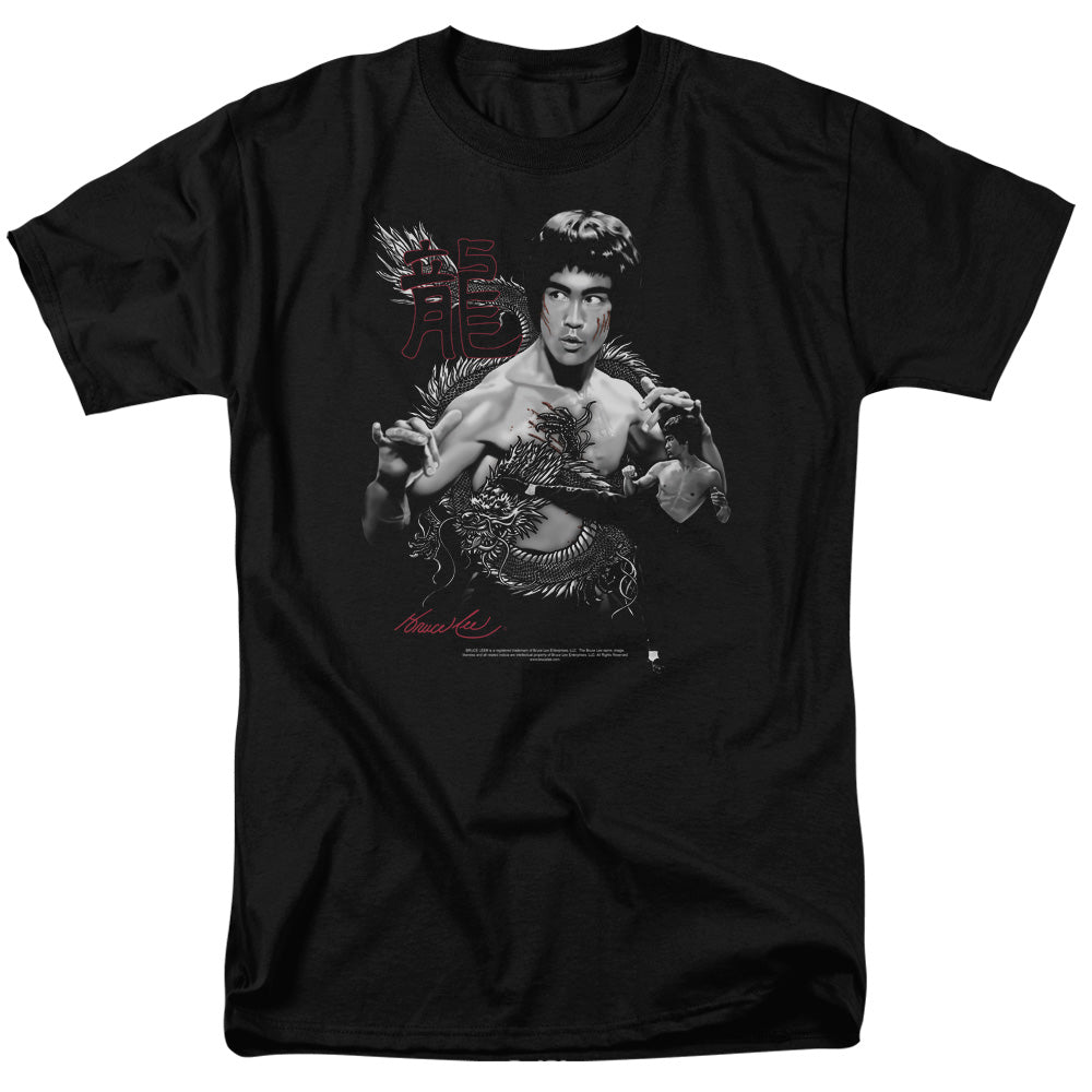Bruce Lee™ Shirt - Officially Licensed - Adult Unisex Short Sleeve T-Shirt - Martial Arts Shirt - Kung Fu Shirt - The Dragon