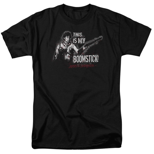Army Of Darkness™ Movie Shirt - Officially Licensed - Adult Unisex Short Sleeve T-Shirt - Boomstick