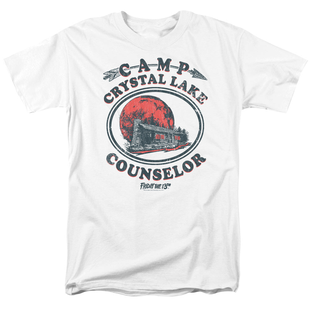 Friday The 13th™ Shirt - Officially Licensed - Camp Counselor - Adult Unisex Short Sleeve T-Shirt