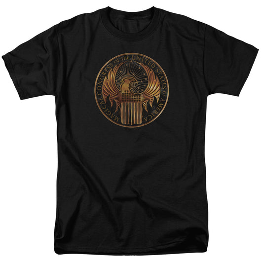 Fantastic Beasts™ Movie Shirt - Officially Licensed - Magical Congress Crest - Adult Unisex Short Sleeve T-Shirt