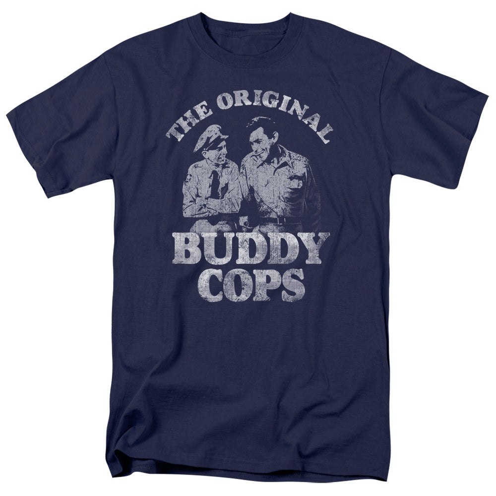 Andy Griffith Show™ TV Show Shirt - Buddy Cops - Adult Unisex Short Sleeve T-Shirt - Officially licensed