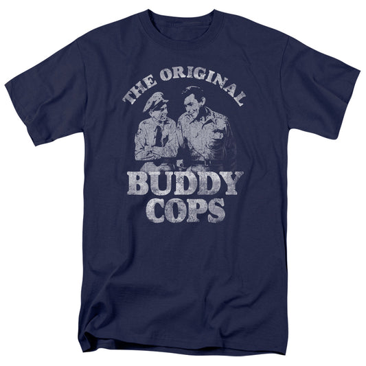 Andy Griffith Show™ TV Show Shirt - Buddy Cops - Adult Unisex Short Sleeve T-Shirt - Officially licensed