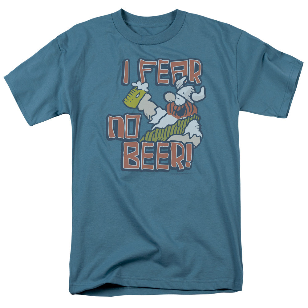 Hagar The Horrible™ Shirt - Officially Licensed - I Fear No Beer - Adult Unisex Short Sleeve T-Shirt