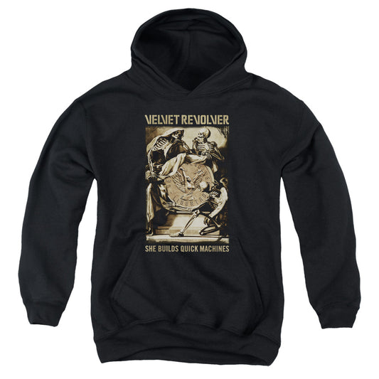 Velvet Revolver™ - Youth Kids Hoodie (Ages 7+) - Pull Over Youth Hoodie - Quick Machines - Officially Licensed