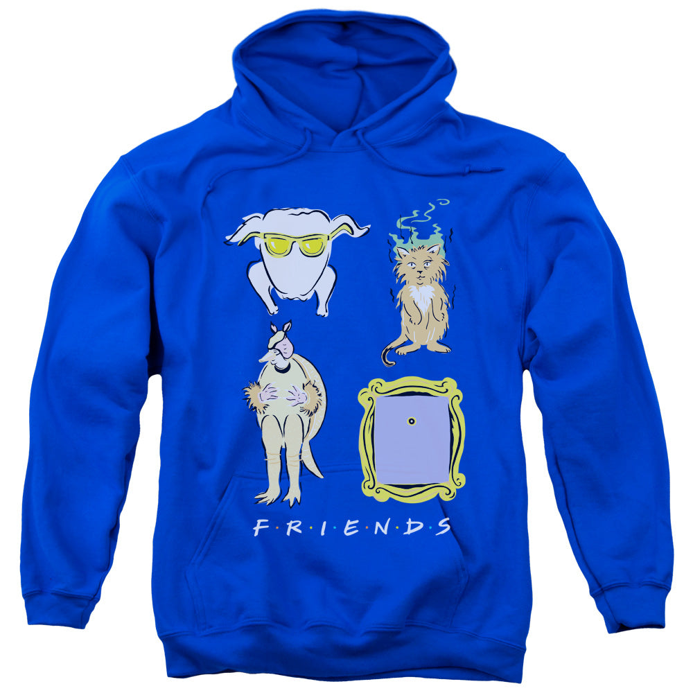 Friends - Sybmols Adult Pull Over Hoodie - Forces Of Mankind