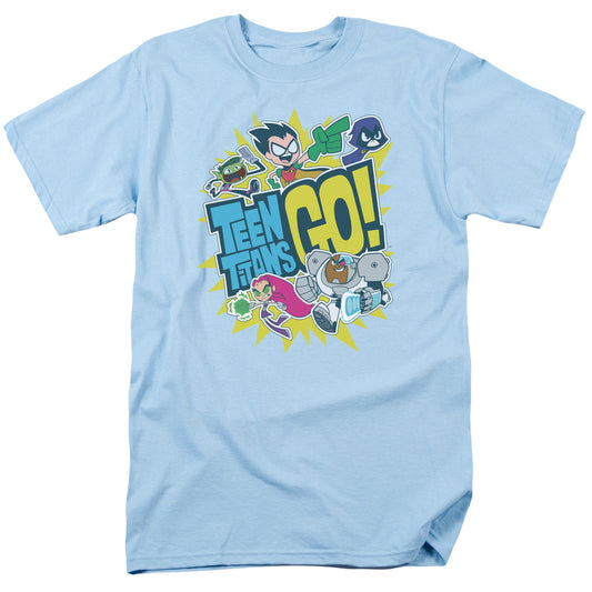 Teen Titans Go - Go - Unisex Adult Short Sleeve T-Shirt
