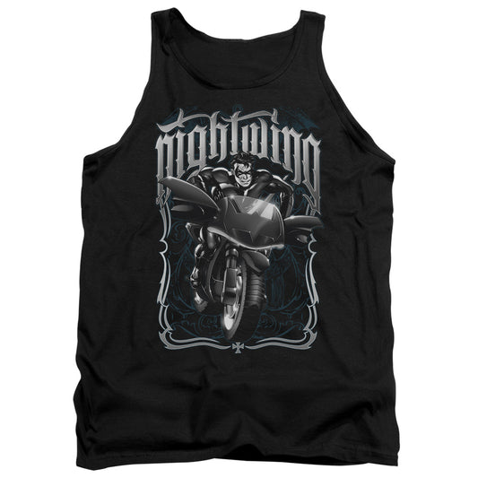 Batman - Nightwing Biker Adult Tank - Forces Of Mankind