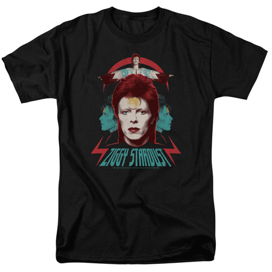 David Bowie™ Shirt - Officially Licensed - Ziggy Heads - Adult Unisex Short Sleeve T-Shirt